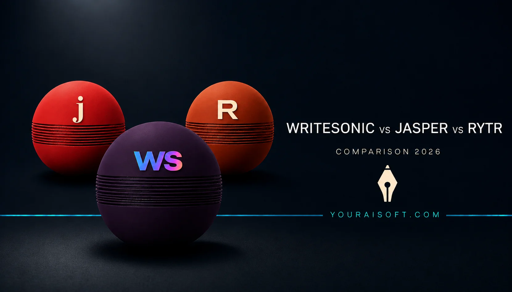 Writesonic vs Jasper vs Rytr 2026 AI writer comparison — long-form quality, GEO, pricing and brand voice tested